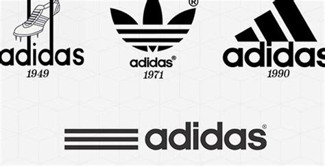 Adidas old logo vs new